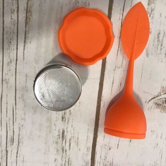 Silicone Tea Strainer Herbal Spice Infuser Strainer - Picture 8 of 8